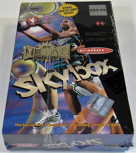 199798 skybox metal universe basketball box|skybox metal universe checklist.